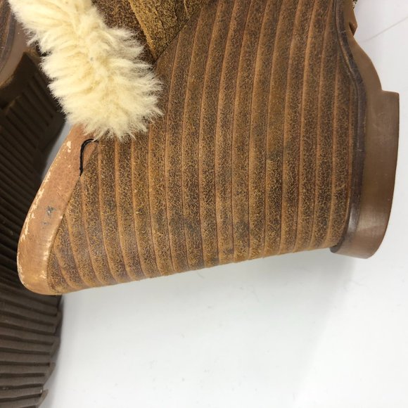 No size tag - Lucky Brand Fur Lined Clog mules - Picture 6 of 8
